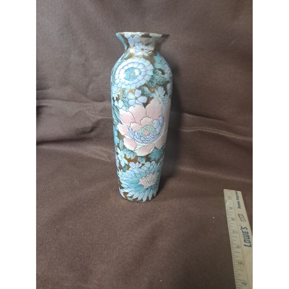 Toyota Golden Peony Vase 10"